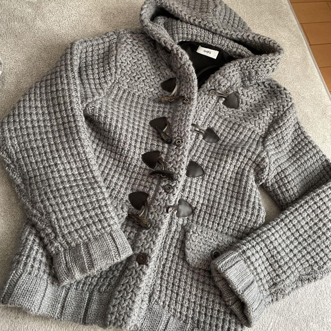 EAST BOY ダッフルコート ダークグレー フード付き EAST BOY（イーストボーイ）のダッフルコートは制服通販の