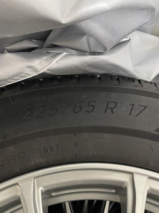 スタッドレスタイヤ  225/65r17  ミシュラン  ホイールタイヤセット