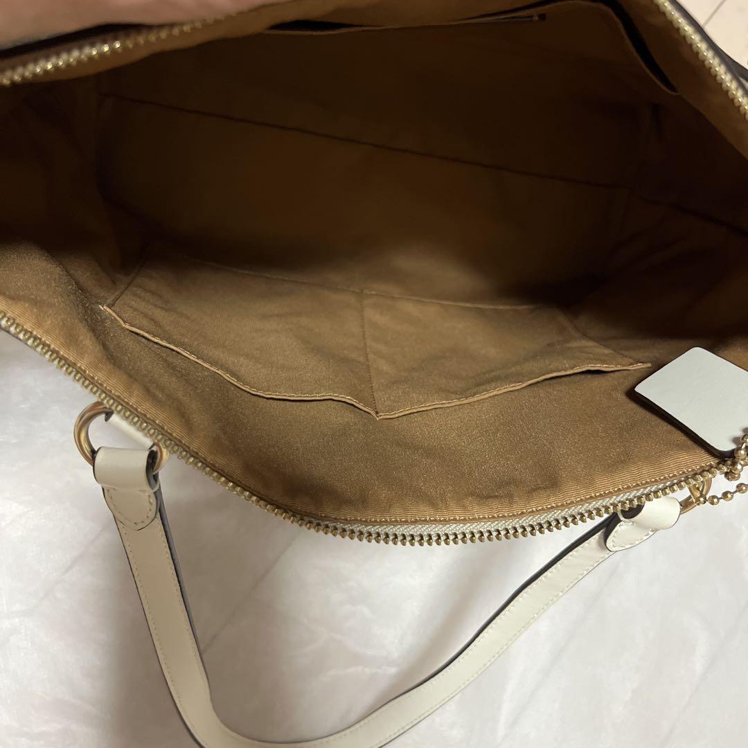 COACH ベージュ トートバッグと長財布セット正規品