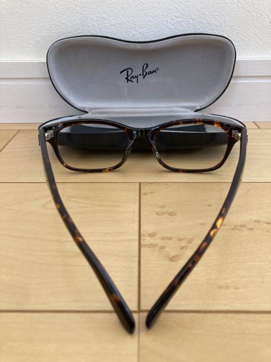 新品ケース付き☆Ray-Ban レイバン☆べっ甲伊達メガネ サングラス