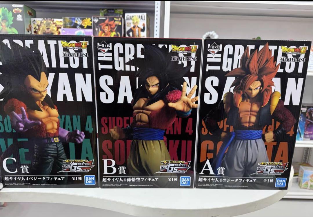 ドラゴンボール THE GREATEST SAIYAN &GTアクリルロゴセット 一番くじ ドラゴンボール THE GREATEST SAIYANセット