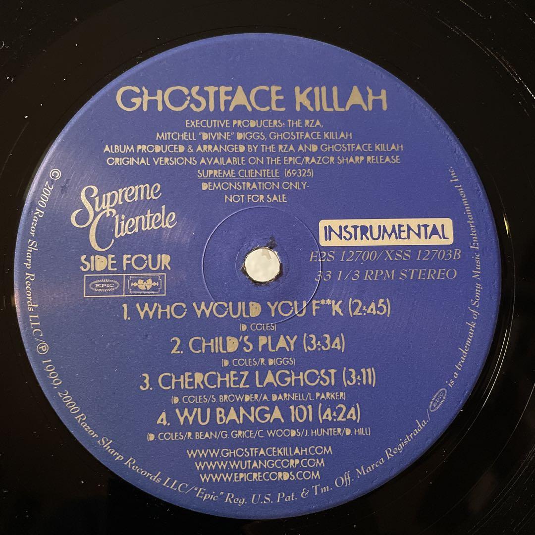 洋楽 Ghostface Killah /Supreme Clientele Inst