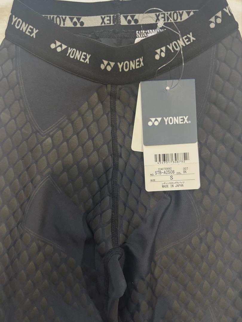 YONEX レディース ロングスパッツ アンダーウェア Sサイズ 黒 新品未使用 YONEX 送料無料◇YONEX◇レディース ロングスパッツ STBP2509