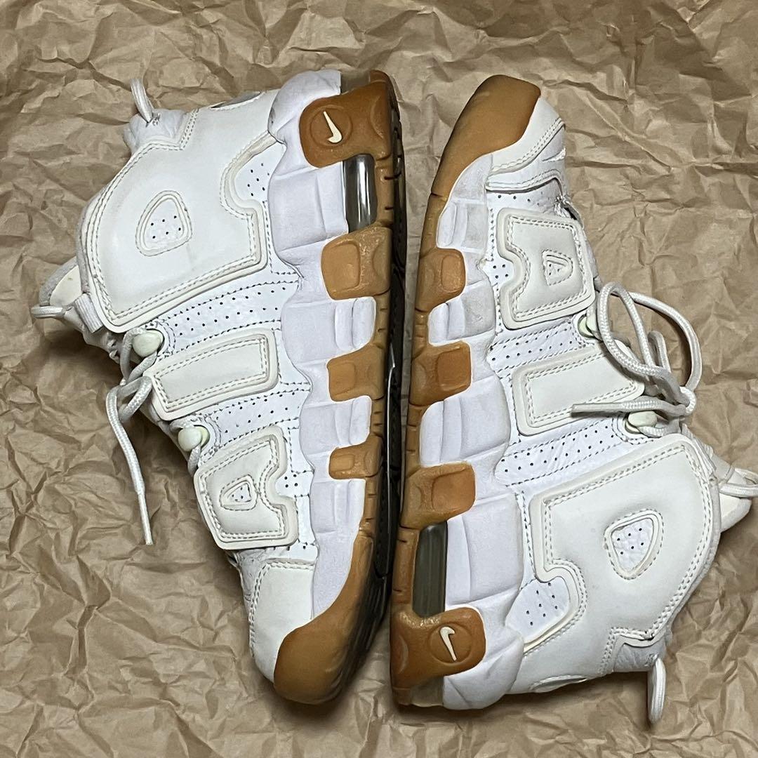 レア NIKE ナイキ モアアップテンポ 96 ホワイトガム 23.5