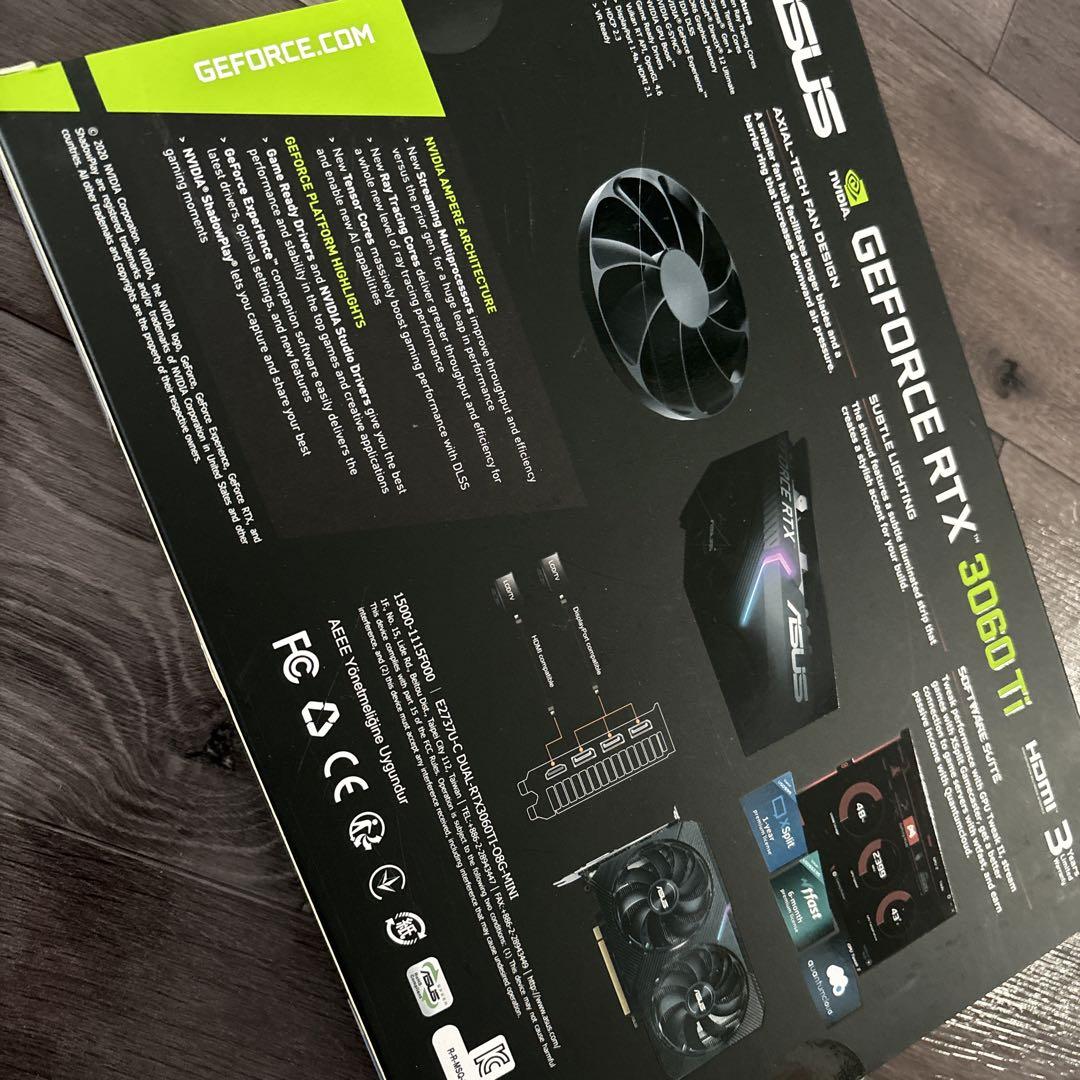 その他 ASUS DUAL-RTX3060TI-O8G-MINI-V2