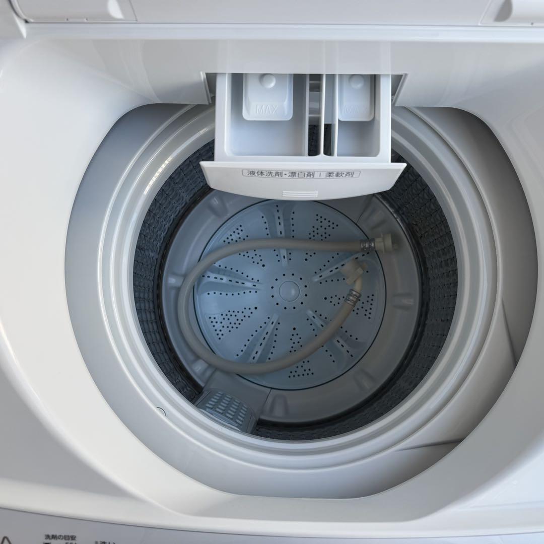 C7415★2023年製★未使用に近い★アクア洗濯機7KGインバーター　ガラス扉