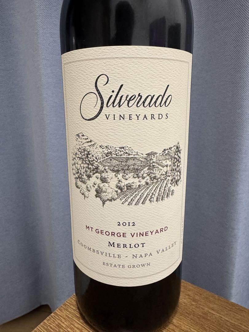 ワイン Silverado Vineyards 2012 Merlot