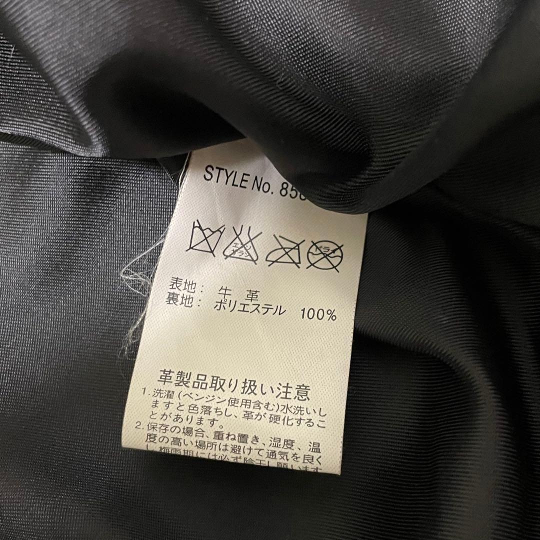 極美品/Lサイズ レトログレード レザージャケット シングルライダース ステッチ 極美品/Lサイズ レトログレード レザージャケット シングルライダース ステッチ