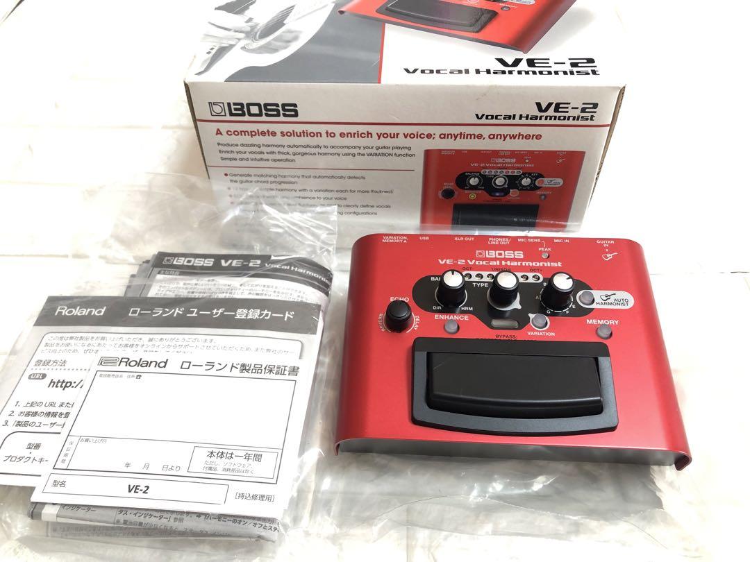 BOSS VE-2 VOCAL HARMONIST ボーカル エフェクター