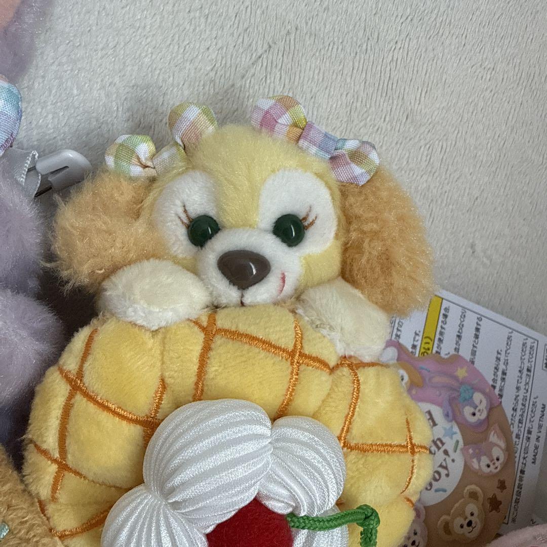 ダッフィーフレンズ フィルドウィズジョイ ぬいぐるみバッジ