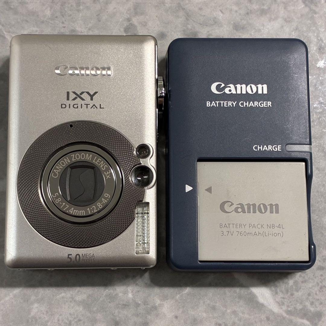 ⭐️極美品⭐️キャノン Canon IXY DIGITAL 55 シルバー コンデジ