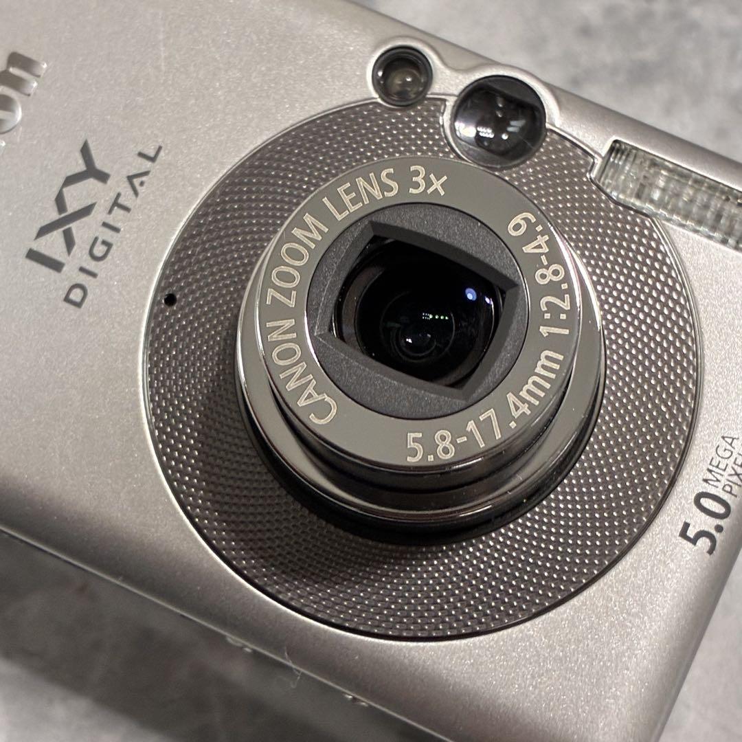 ⭐️極美品⭐️キャノン Canon IXY DIGITAL 55 シルバー コンデジ