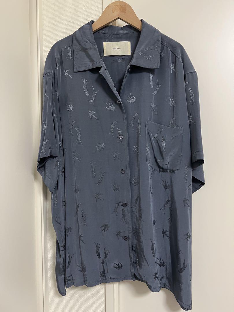 TODAYFUL Swallow Satin Shirtsスワローサテンシャツ