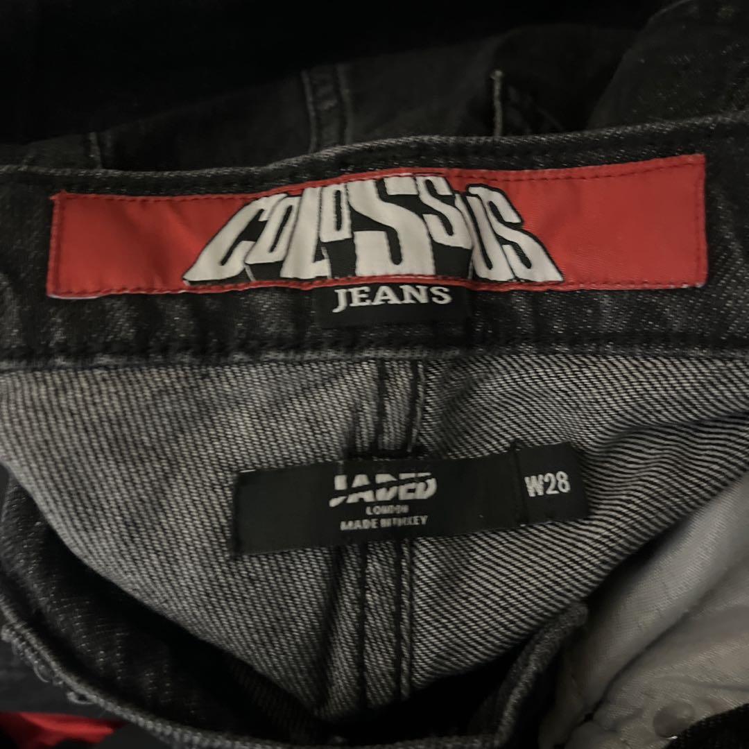 Jaded london Washed Black Colossus W28