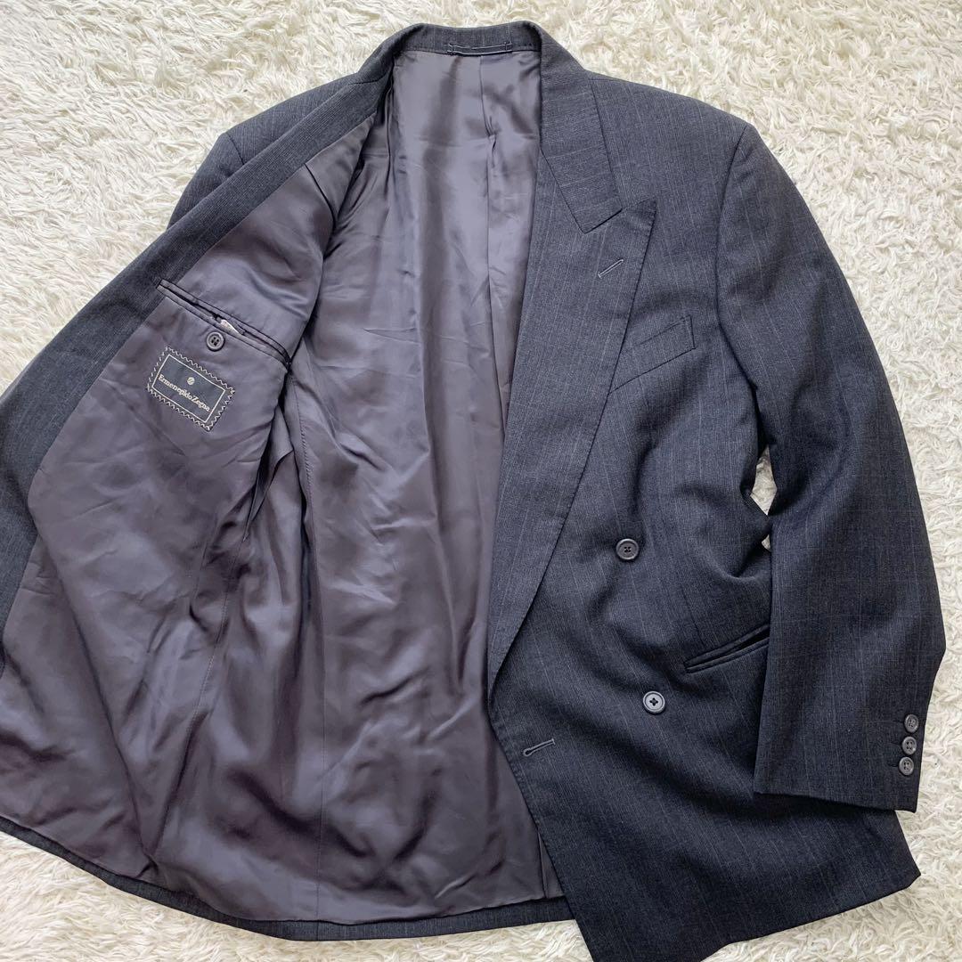 まとめ買いでお得 極美品✨エルメネジルド ゼニア ダブル 秋冬 艶感