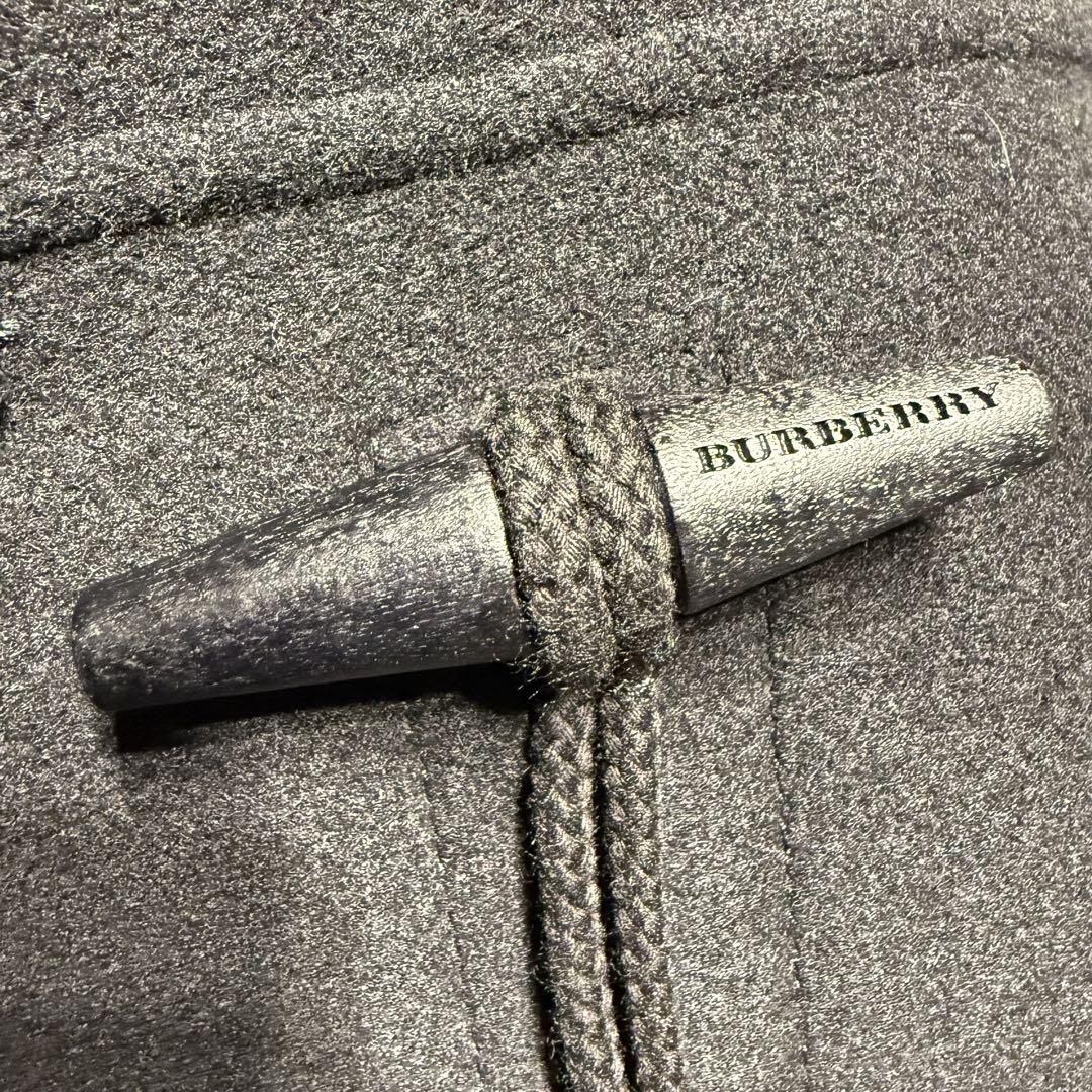 【極美品】BURBERRY LONDON　ダッフルコート　ショート　ウール　黒