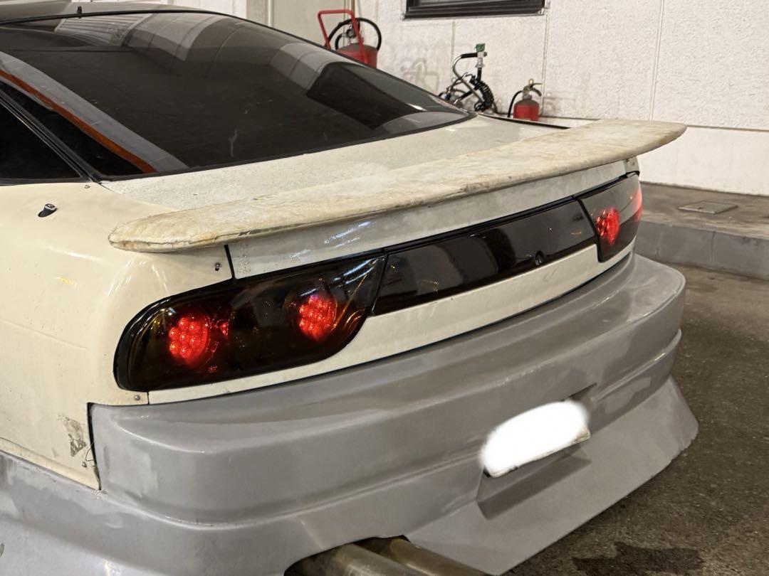 180sx テールランプ LED レインボーラメ スモーク
