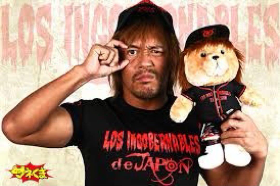 匿名配送】新日本プロレス 内藤哲也 マネくま ぬいぐるみ