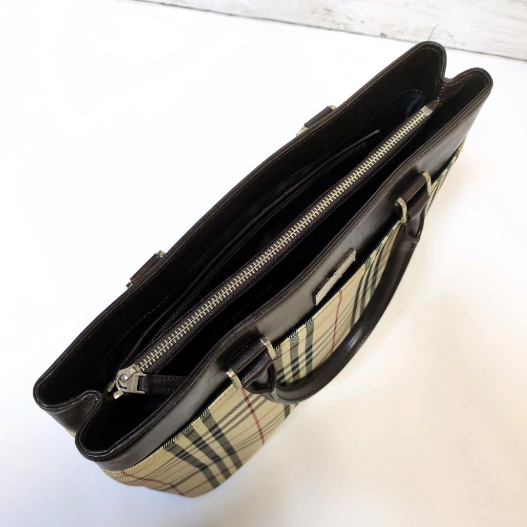 バーバリー トートバッグ ノバチェック ビジネス メガチェック A4