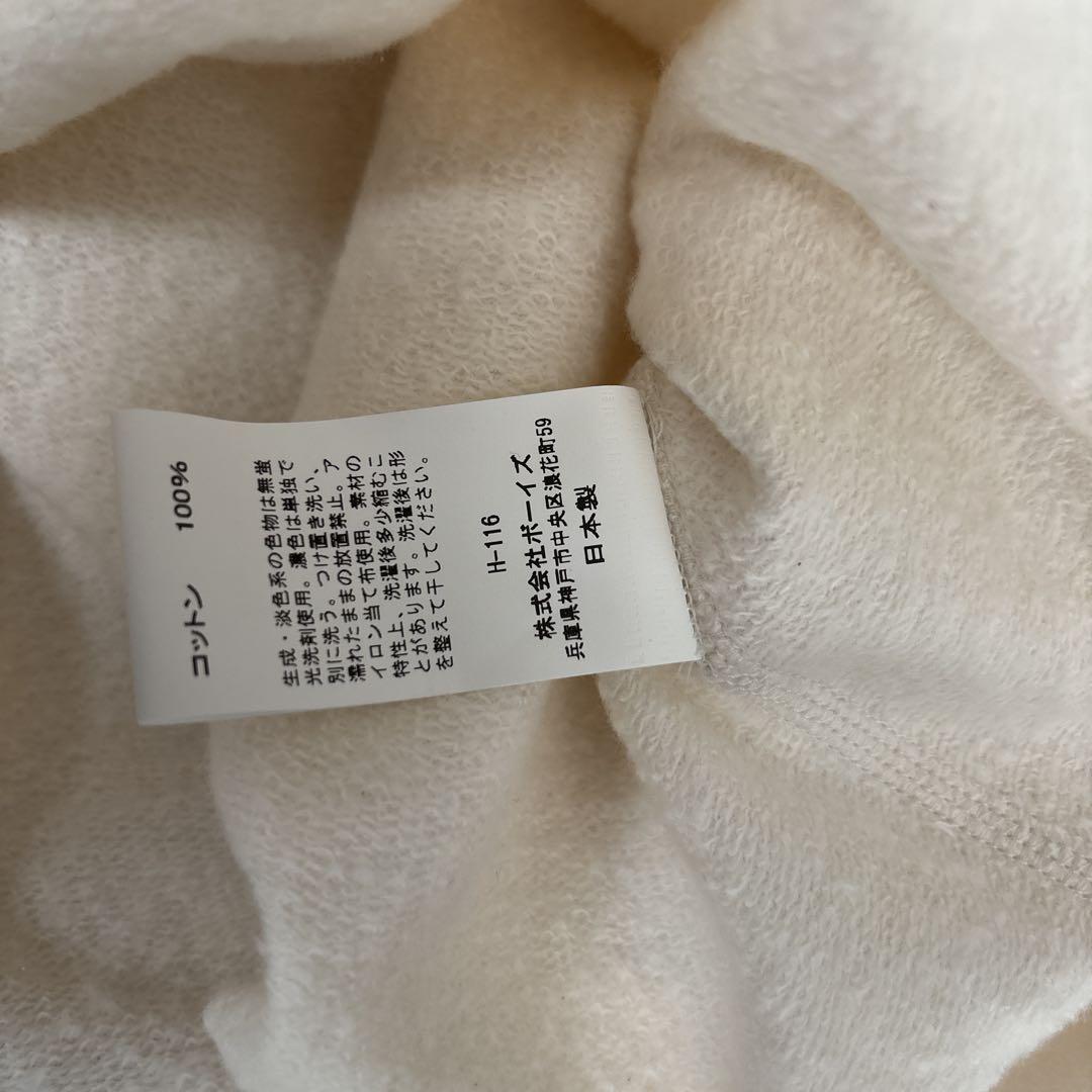 新品　オーシバル　ボートネック　スウェット