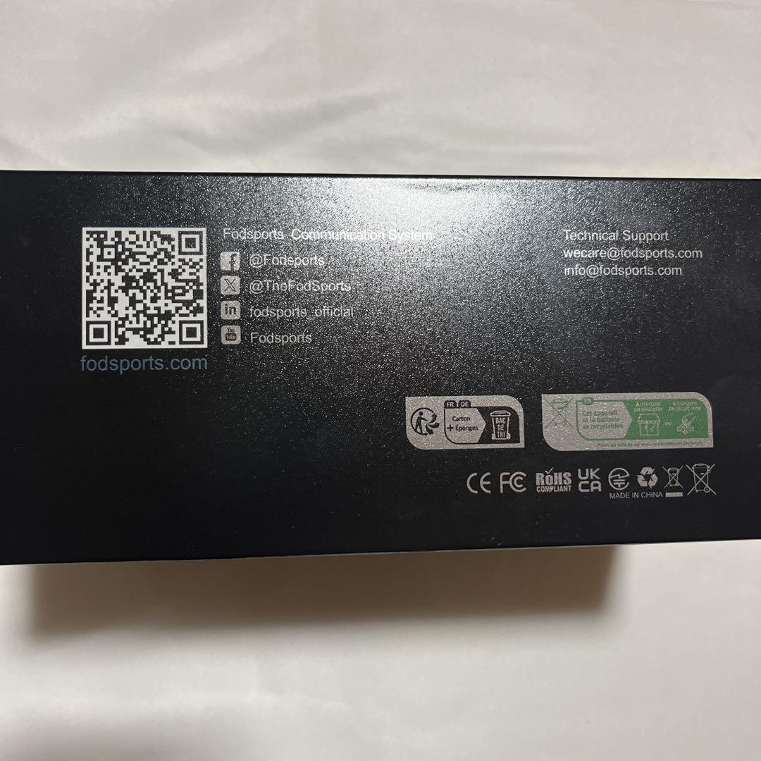 FODSPORTS FX7 Bluetoothインカム　2個セット