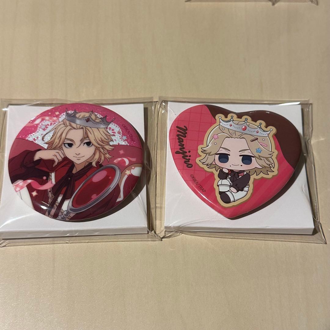 東京リベンジャーズ AGF タピオカ 缶バッジ 佐野万次郎 2個 - メルカリ