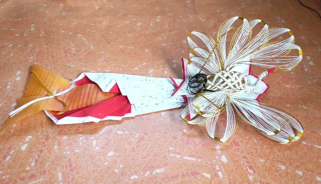 結納品熨斗（のし）鶴飾り
