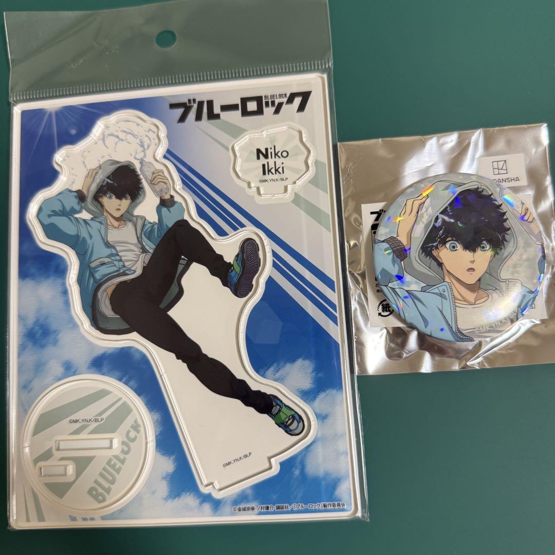 【ブルーロック】二子一揮セット ブルーロック 二子 一揮だけ缶バッジ（ブラインド）全7種 BOX