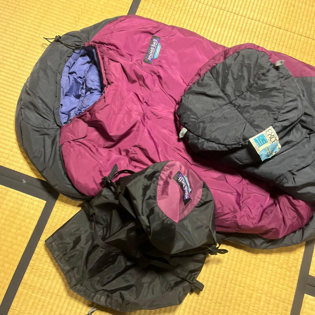 廃盤 モンベル シュラフ スーパー バロウバッグ エクセロフト 1 冬用montbell OLIVEOS_COM_TR