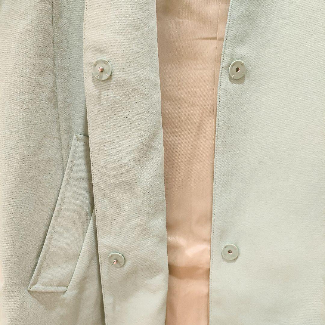 極美品 SHIPS ロングコート ノーカラーコート - dloy.com.my