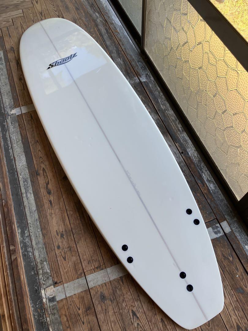 岡山鳥取手渡しUSED SHOOTZ FUN サーフボード7'0ftトライフィン