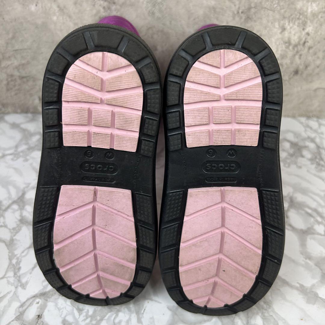crocs クロックス ロングブーツ W6 画像10