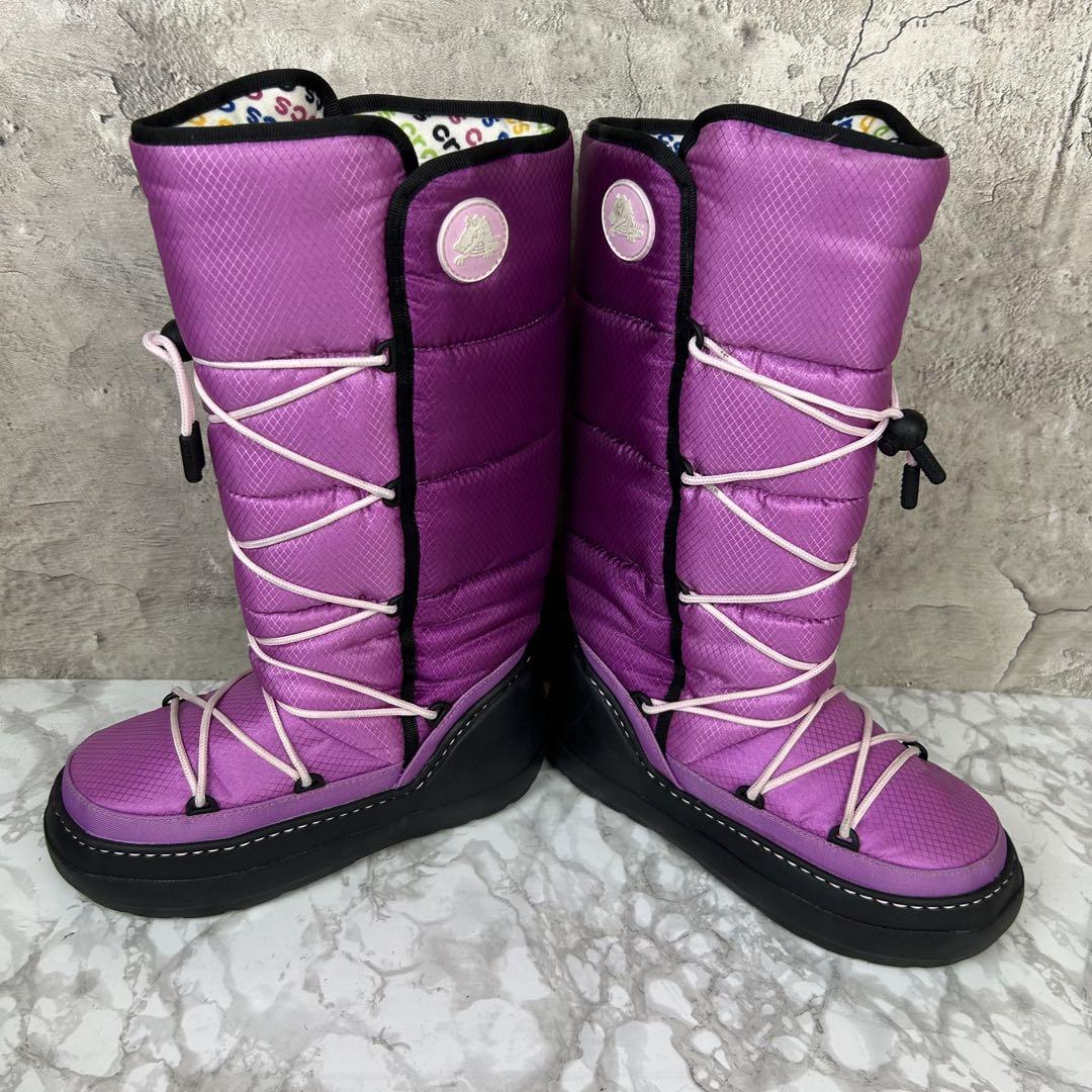 crocs クロックス ロングブーツ W6 画像6