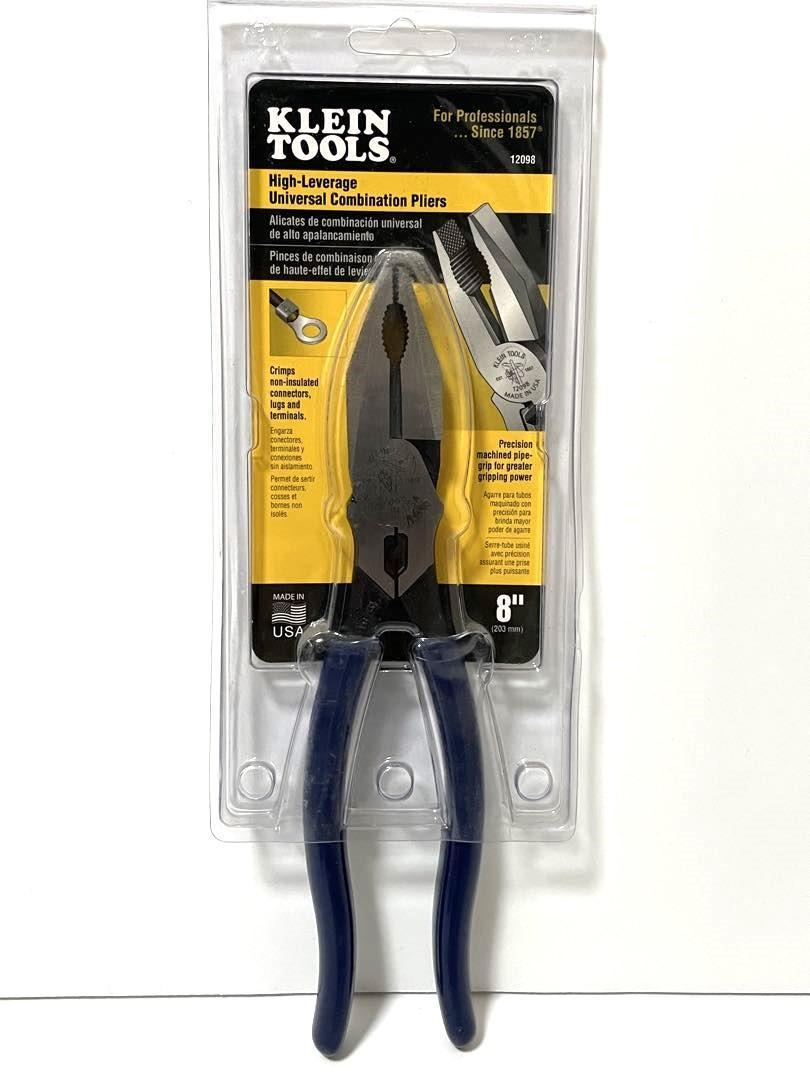 新品　KLEIN TOOLS クライン 　圧着付強力ペンチ 219㎜ 12098 5,005円