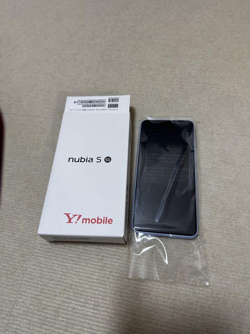 値下げ中　nubia S 5G A403ZT　ライトパープル 値下げ中 nubia S 5G A403ZT ライトパープル ZTE 新古品 A403ZT