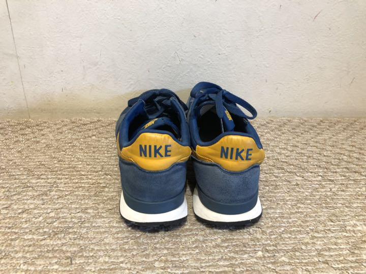 NIKEインターナショナリスト コートブルー/イエロー 828041-402