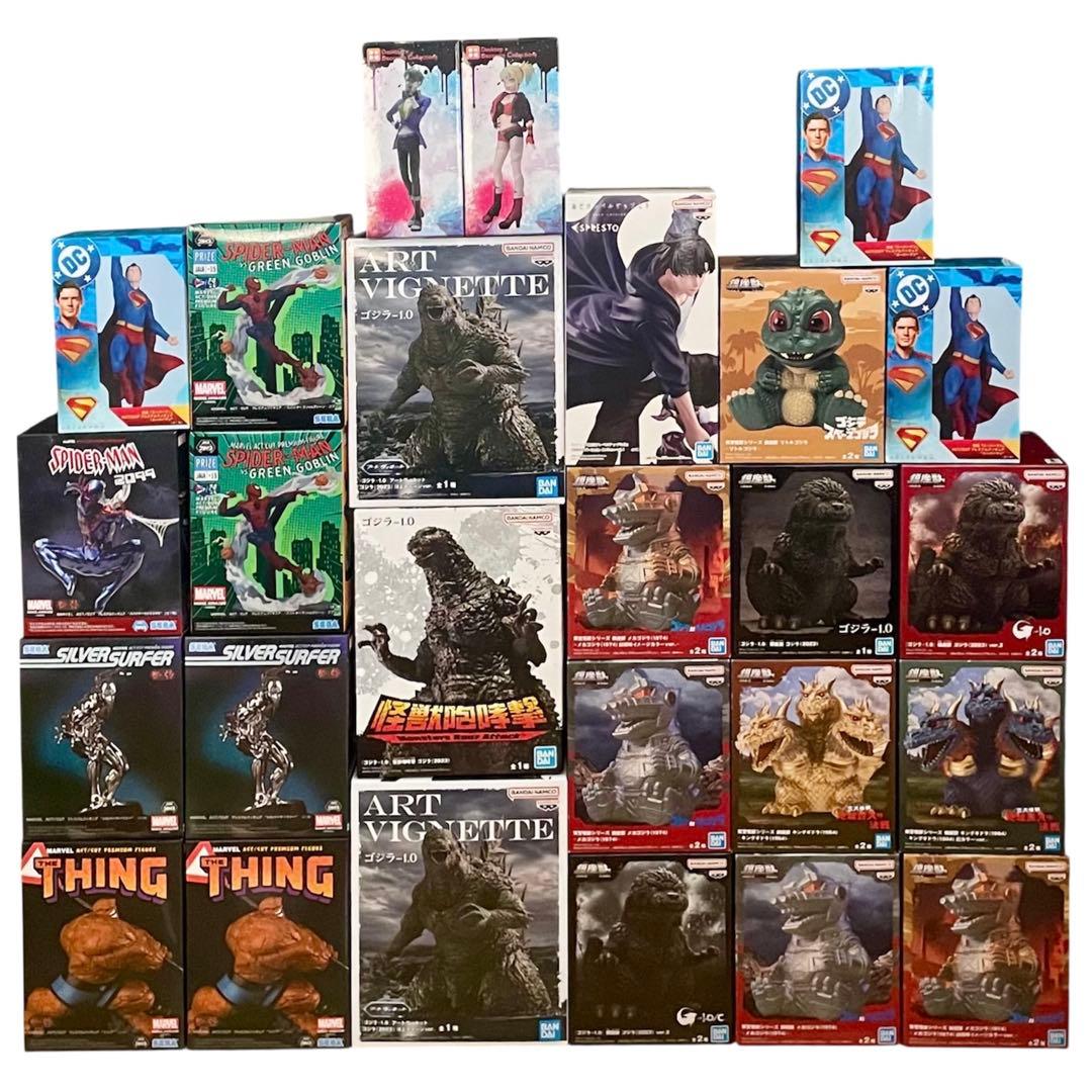 俺だけレベルアップな件　MARVEL GODZILLA等フィギュアまとめ売り