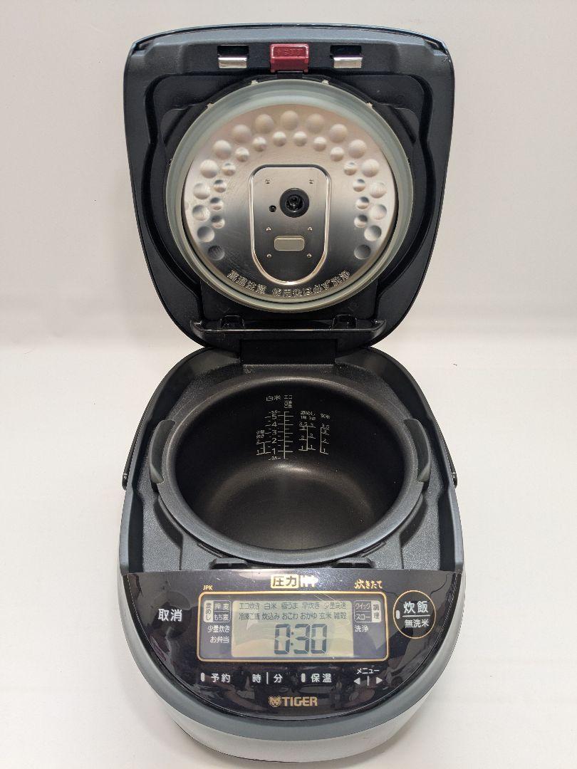 TIGER 圧力IH ジャー炊飯器 JPK-10E9 ブラック 2022年製 TIGER 圧力IH ジャー炊飯器 JPK-10E9 ブラック 2022年製 炊飯器
