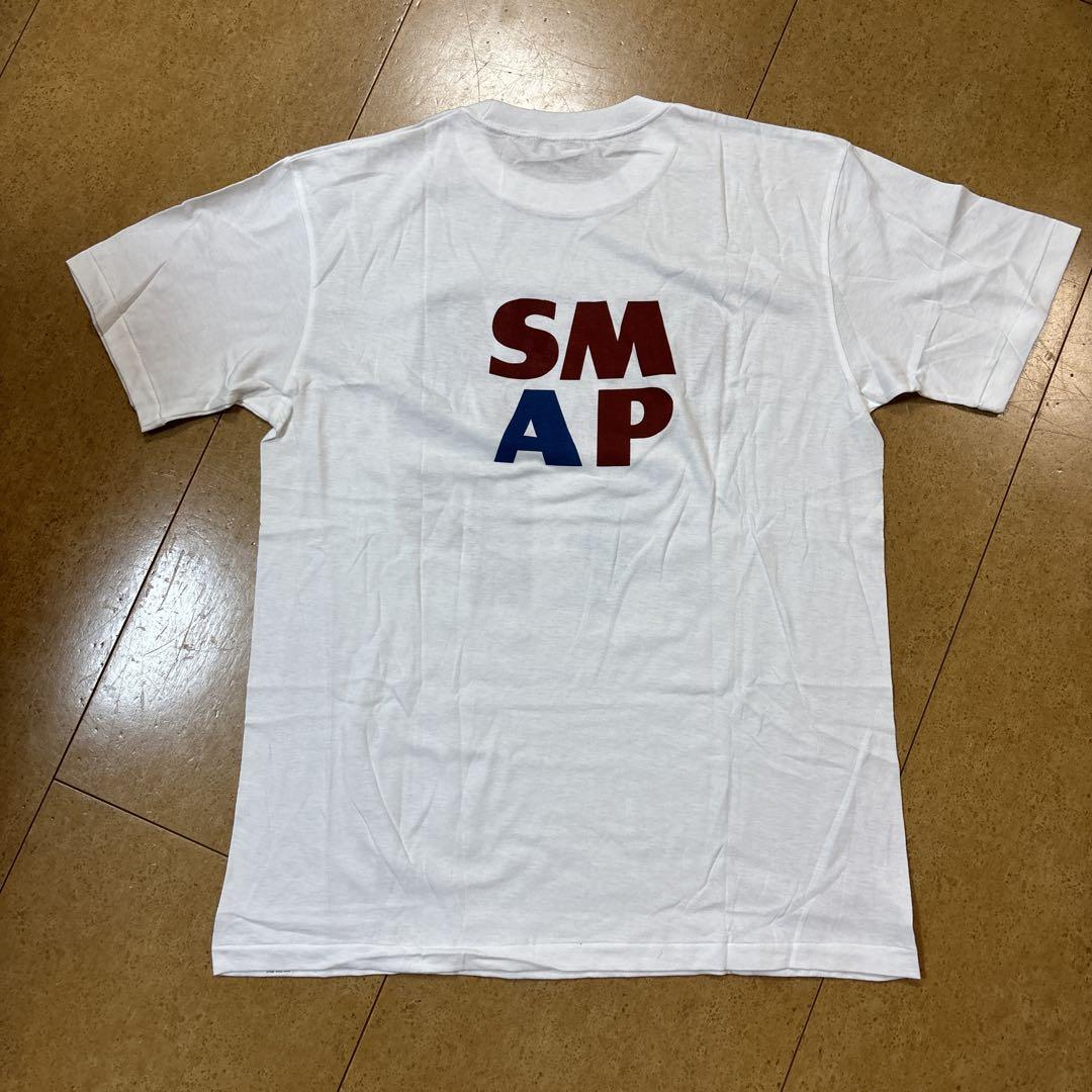【新品未開封】 SMAP 6人 Tシャツ 希少レア　スマップ 希少】90s SMAP プリントTシャツ 6人当時物 - メルカリ