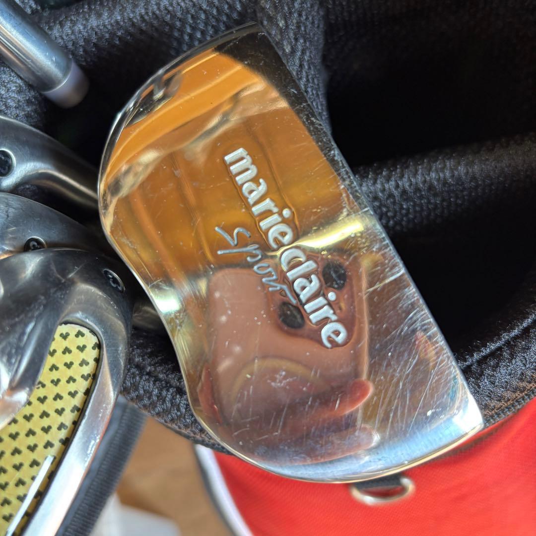 マリークレール レディース クラブ ハーフセット キャディーバッグ付き マリークレール レディース クラブ ハーフセット キャディーバッグ付き