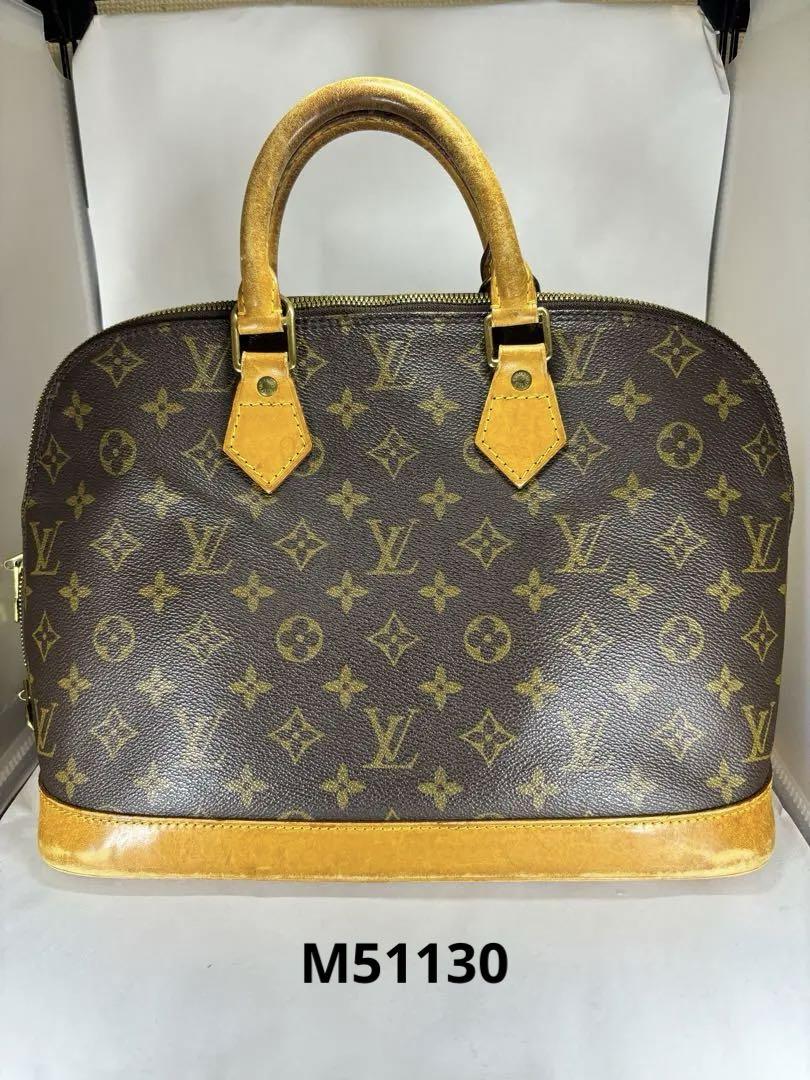 【内部・ファスナー良好】LOUIS VUITTON  アルマPM　M51130M51130