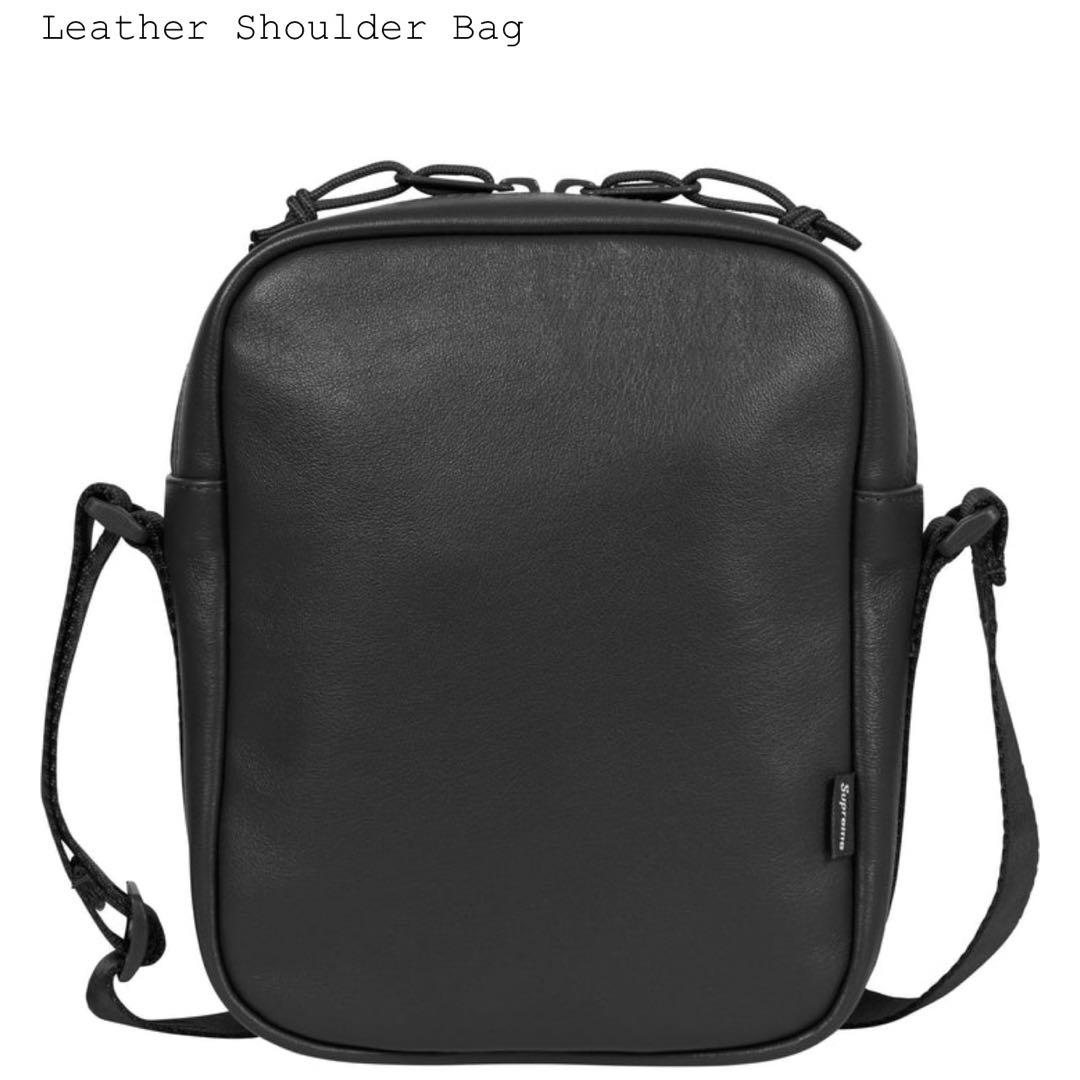 未開封！シュプリーム SUPREME  Leather Shoulder Bag