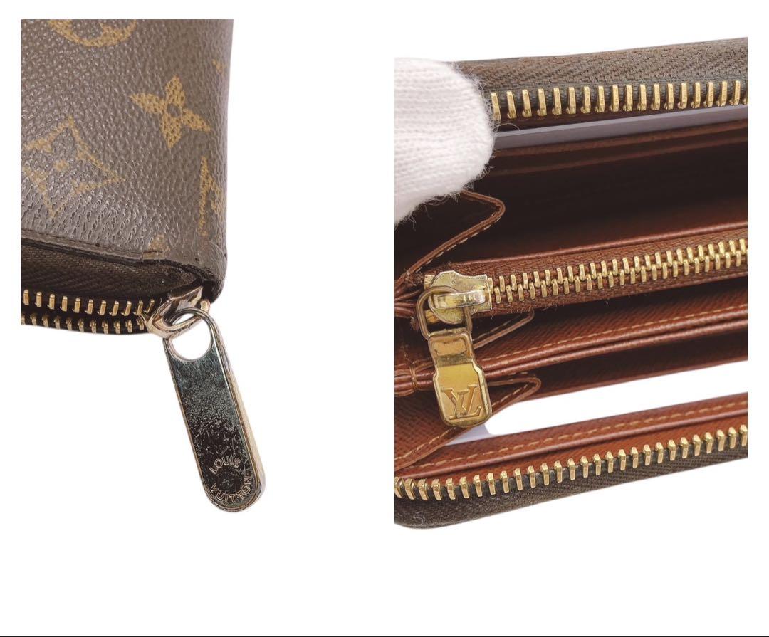 LOUIS VUITTONモノグラムジッピーウォレット☆鑑定済みです！