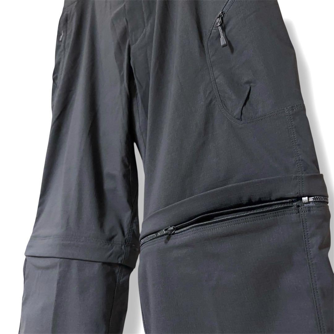 [新品] モンベル O.D.パンツ ライト コンバーチブル ダークグレー L