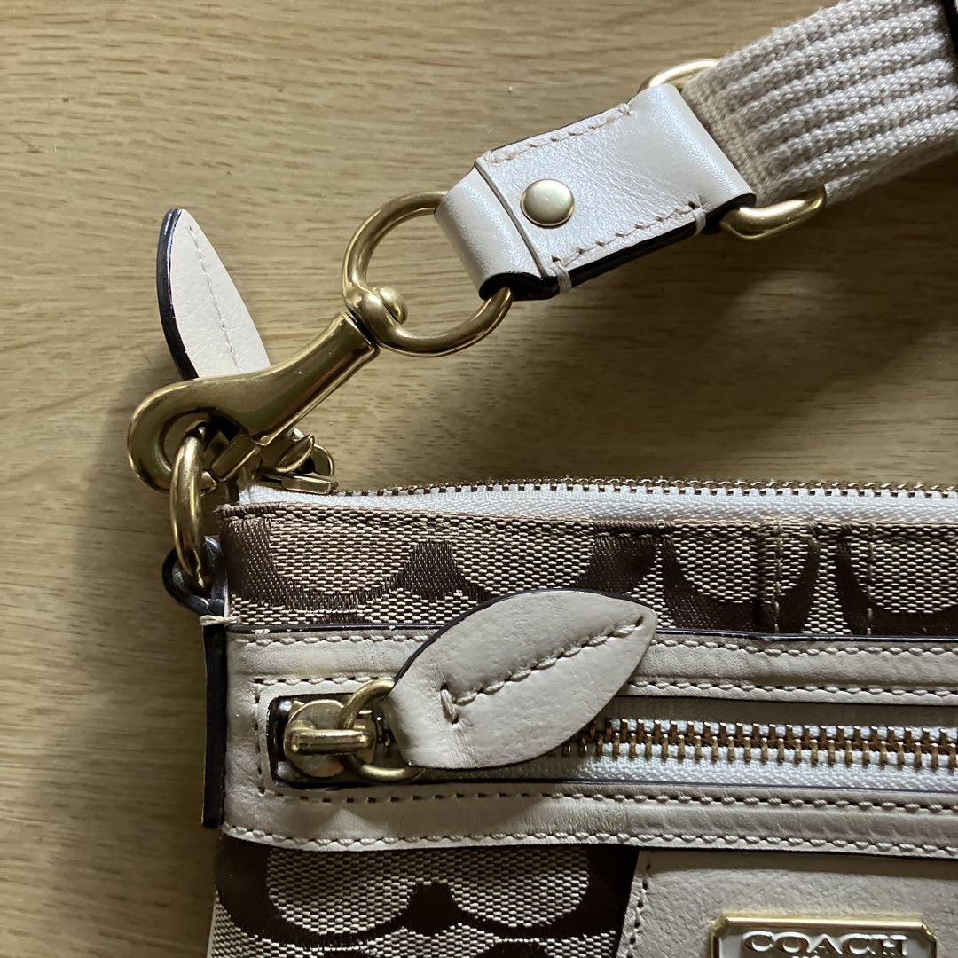 COACH ロゴパターン サコッシュ