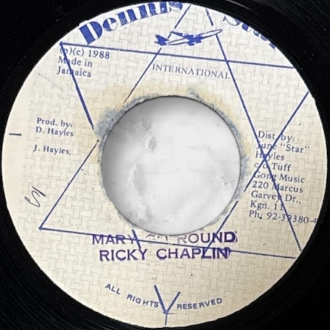 レゲエ Mary Go Round Ricky Chaplin オリジナル盤