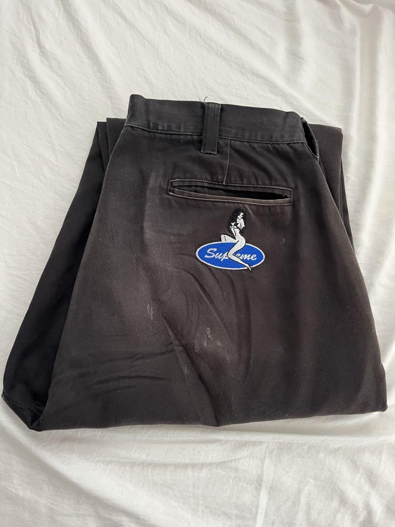 パンツ Supreme Pin Up Chino Pants 34 BLACK