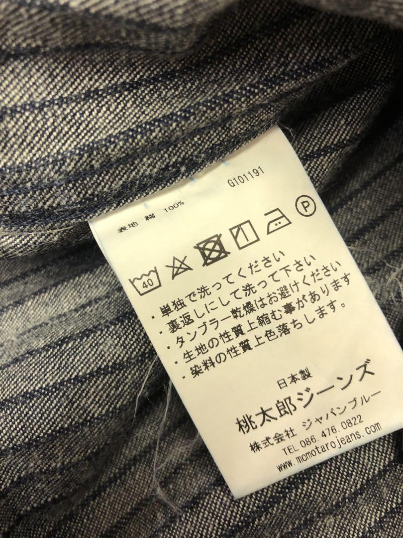 MOMOTARO JEANS 桃太郎ジーンズ ウォバッシュ カバーオール