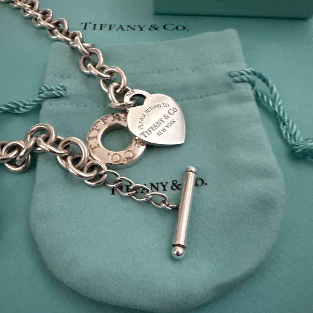 TIFFANY　ネックレス　リターントゥ　ハート タグ トグル　SV925