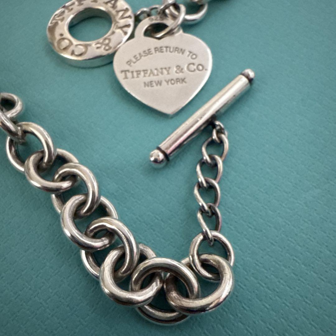 TIFFANY　ネックレス　リターントゥ　ハート タグ トグル　SV925